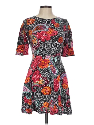Pre-owned Derek Heart Casual Dress In Gray
