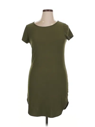 Pre-owned Derek Heart Casual Dress In Green