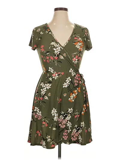 Pre-owned Derek Heart Casual Dress In Green