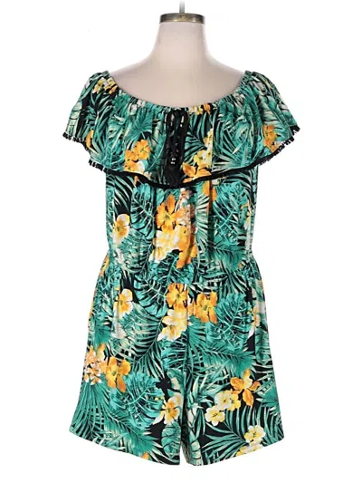 Pre-owned Derek Heart Casual Dress In Green