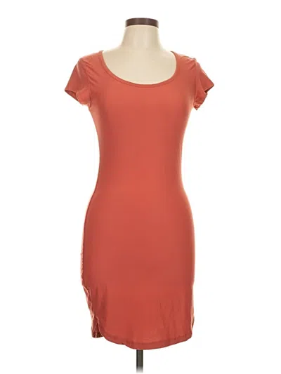 Pre-owned Derek Heart Casual Dress In Orange