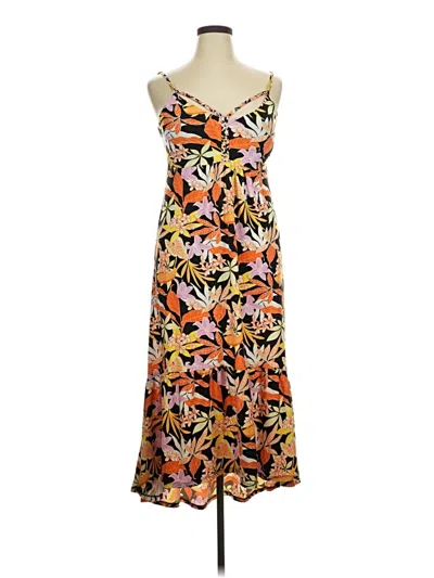 Pre-owned Derek Heart Casual Dress In Orange
