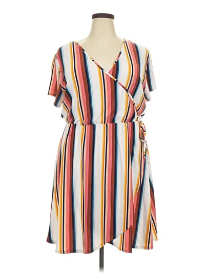 Pre-owned Derek Heart Casual Dress In Orange