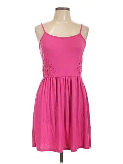 Pre-owned Derek Heart Casual Dress In Pink