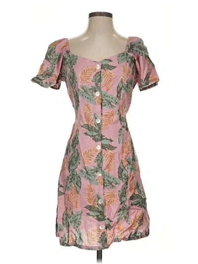 Pre-owned Derek Heart Casual Dress In Pink