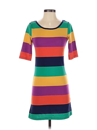 Pre-owned Derek Heart Casual Dress In Purple