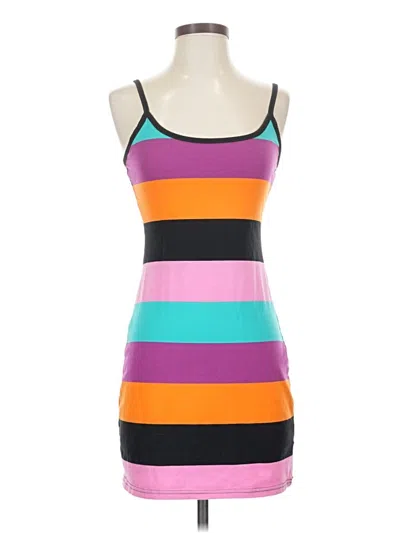 Pre-owned Derek Heart Casual Dress In Purple