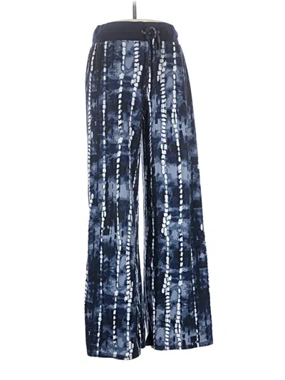 Pre-owned Derek Heart Casual Pants In Blue