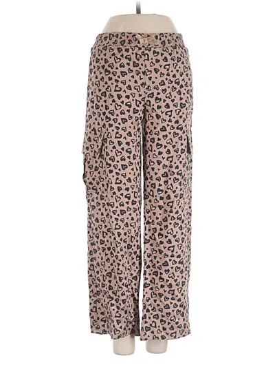 Pre-owned Derek Heart Casual Pants In Brown