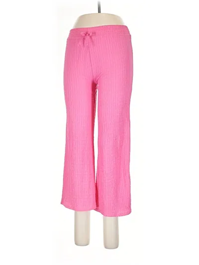Pre-owned Derek Heart Casual Pants In Pink
