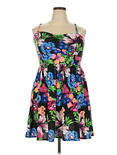 Pre-owned Derek Heart Cocktail Dress In Black