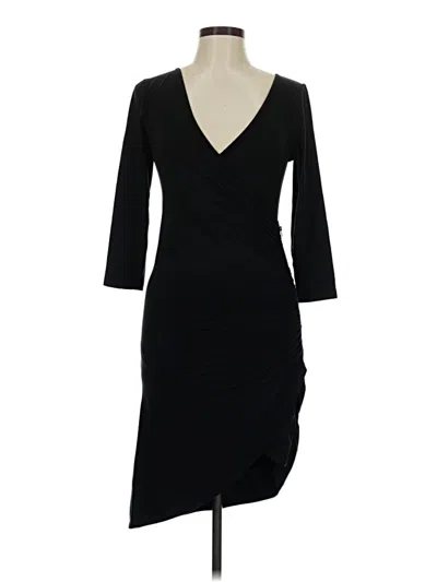 Pre-owned Derek Heart Cocktail Dress In Black