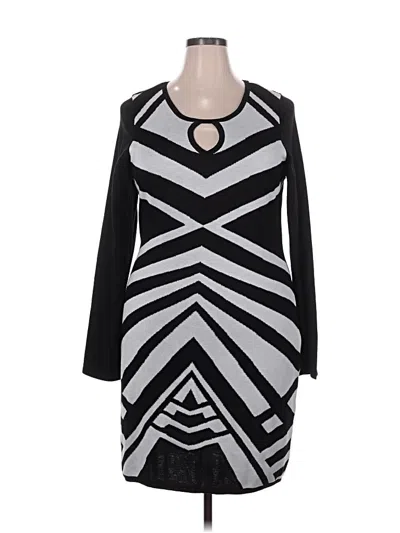 Pre-owned Derek Heart Cocktail Dress In Black