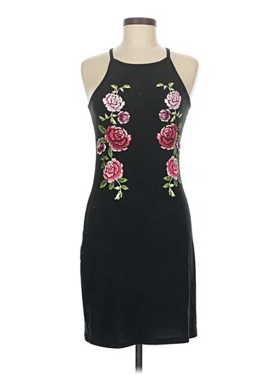 Pre-owned Derek Heart Cocktail Dress In Black