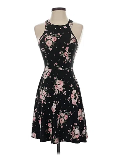 Pre-owned Derek Heart Cocktail Dress In Black