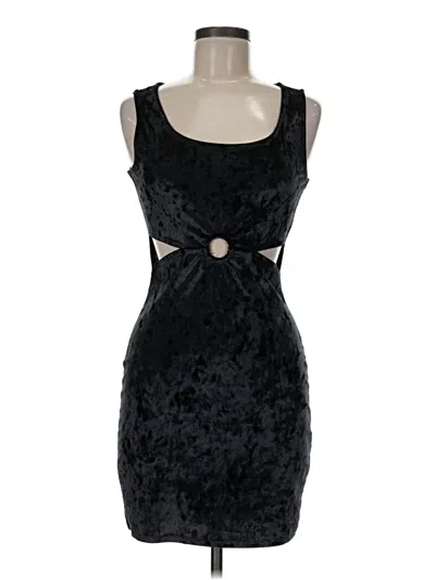 Pre-owned Derek Heart Cocktail Dress In Black