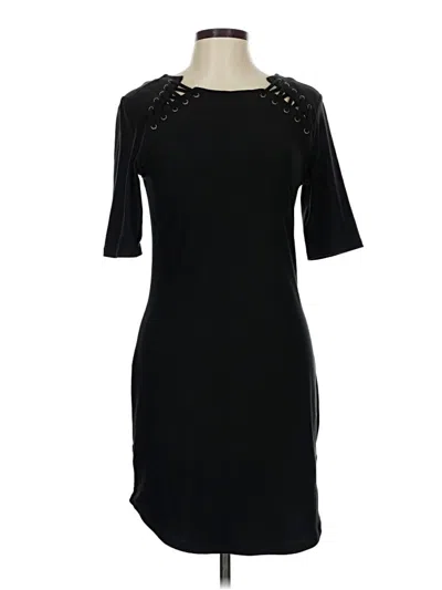 Pre-owned Derek Heart Cocktail Dress In Black