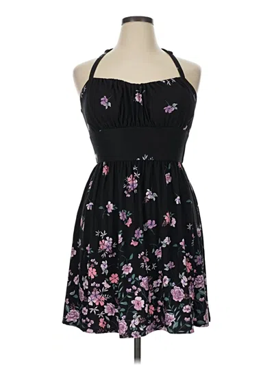 Pre-owned Derek Heart Cocktail Dress In Black