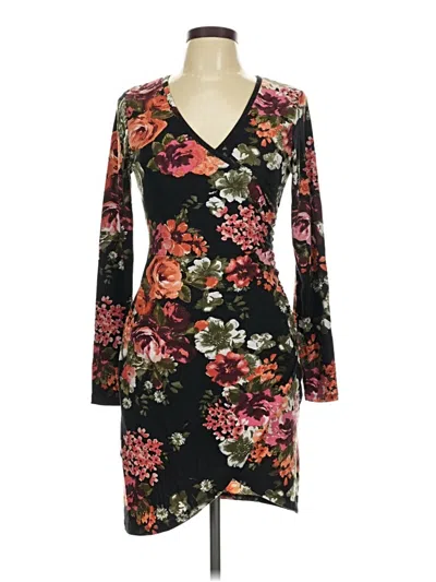Pre-owned Derek Heart Cocktail Dress In Black