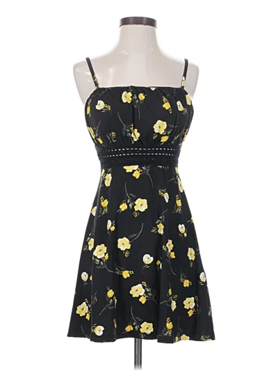 Pre-owned Derek Heart Cocktail Dress In Black