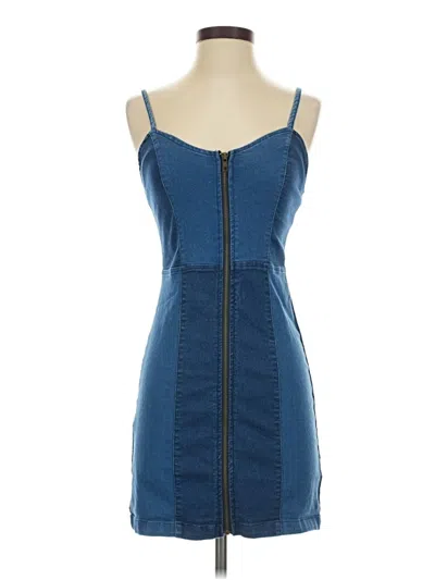 Pre-owned Derek Heart Cocktail Dress In Blue