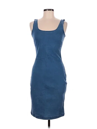 Pre-owned Derek Heart Cocktail Dress In Blue
