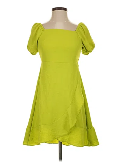Pre-owned Derek Heart Cocktail Dress In Green