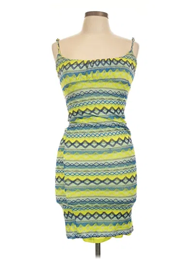 Pre-owned Derek Heart Cocktail Dress In Green