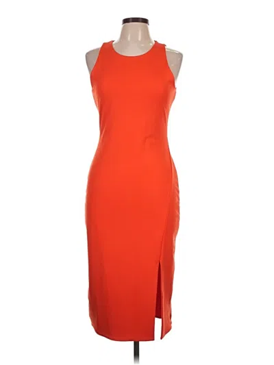 Pre-owned Derek Heart Cocktail Dress In Orange