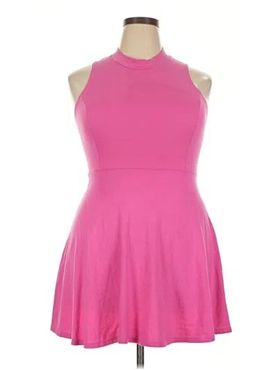 Pre-owned Derek Heart Cocktail Dress In Pink