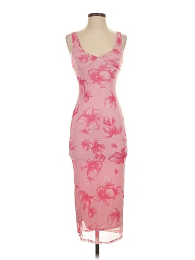 Pre-owned Derek Heart Cocktail Dress In Pink