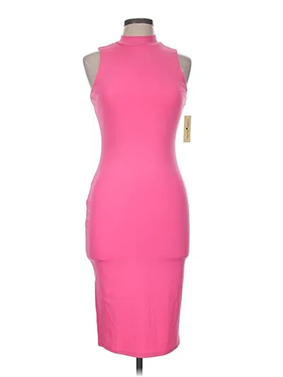 Pre-owned Derek Heart Cocktail Dress In Pink