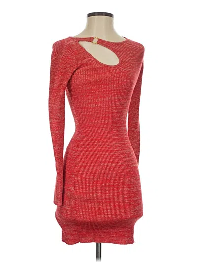 Pre-owned Derek Heart Cocktail Dress In Red