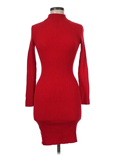 Pre-owned Derek Heart Cocktail Dress In Red