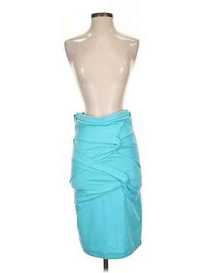 Pre-owned Derek Heart Cocktail Dress In Teal
