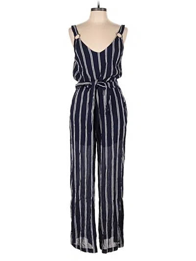 Derek Heart Jumpsuit In Blue