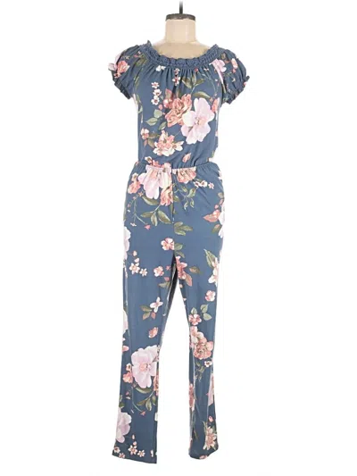 Pre-owned Derek Heart Jumpsuit In Blue
