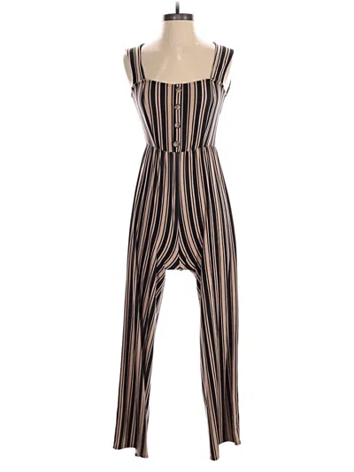Pre-owned Derek Heart Jumpsuit In Brown
