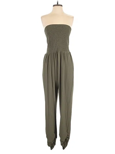 Pre-owned Derek Heart Jumpsuit In Green