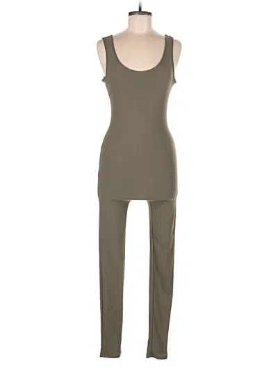Pre-owned Derek Heart Jumpsuit In Green