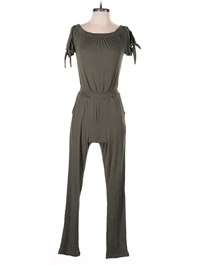 Pre-owned Derek Heart Jumpsuit In Green