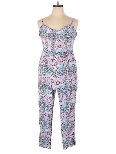 Pre-owned Derek Heart Jumpsuit In Purple