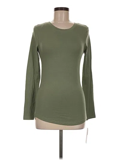 Derek Heart Long Sleeve T-shirt In Green