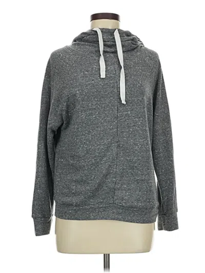 Pre-owned Derek Heart Pullover Hoodie In Gray