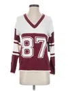 Derek Heart Pullover Sweater In Multi