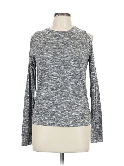 Pre-owned Derek Heart Pullover Sweater In Gray