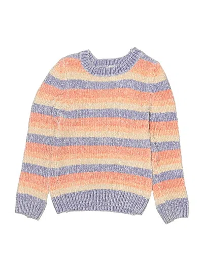Pre-owned Derek Heart Kids' Pullover Sweater In Orange