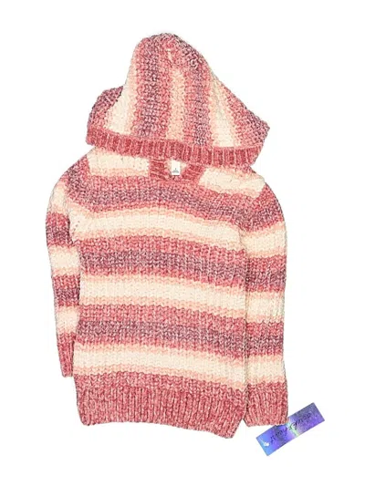 Pre-owned Derek Heart Kids' Pullover Sweater In Pink