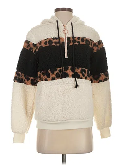 Pre-owned Derek Heart Pullover Sweater In Tan