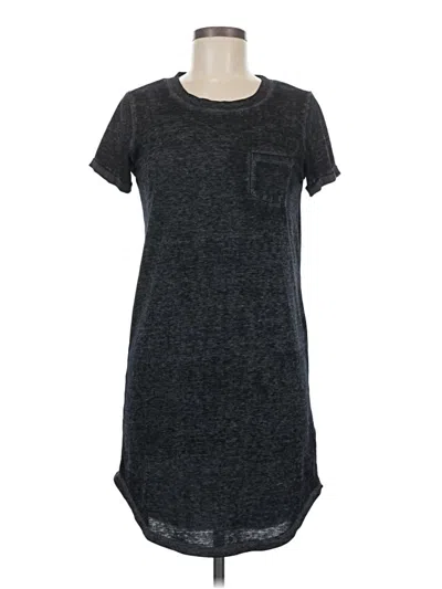 Pre-owned Derek Heart Short Sleeve T-shirt In Gray